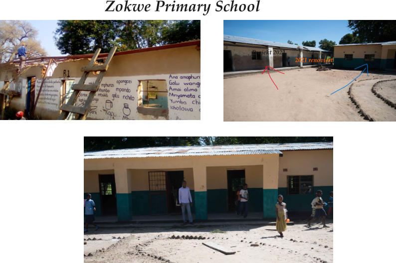 Zokwe Primary School  2021 renoviert Projekt 2022