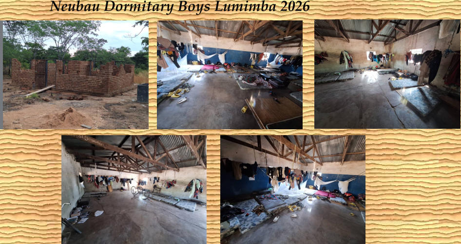 Neubau Dormitary Boys Lumimba 2026